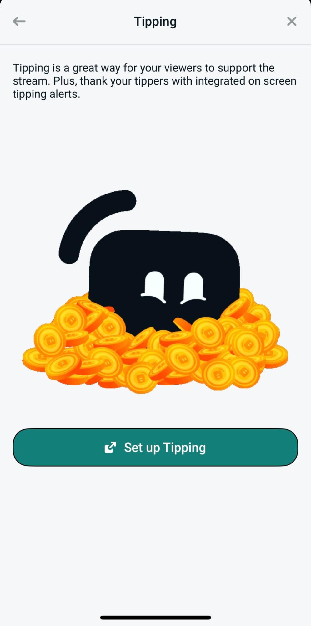 streamlabs mobile tipping